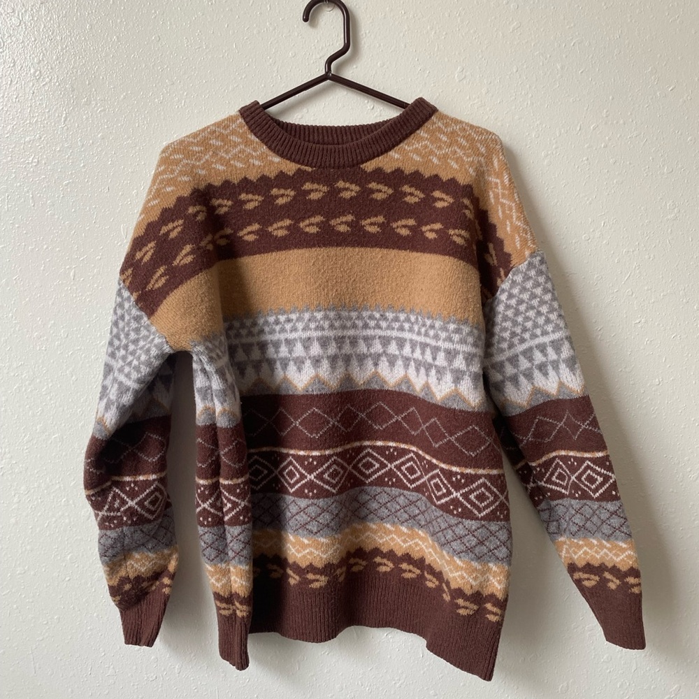 old fashion style sweater